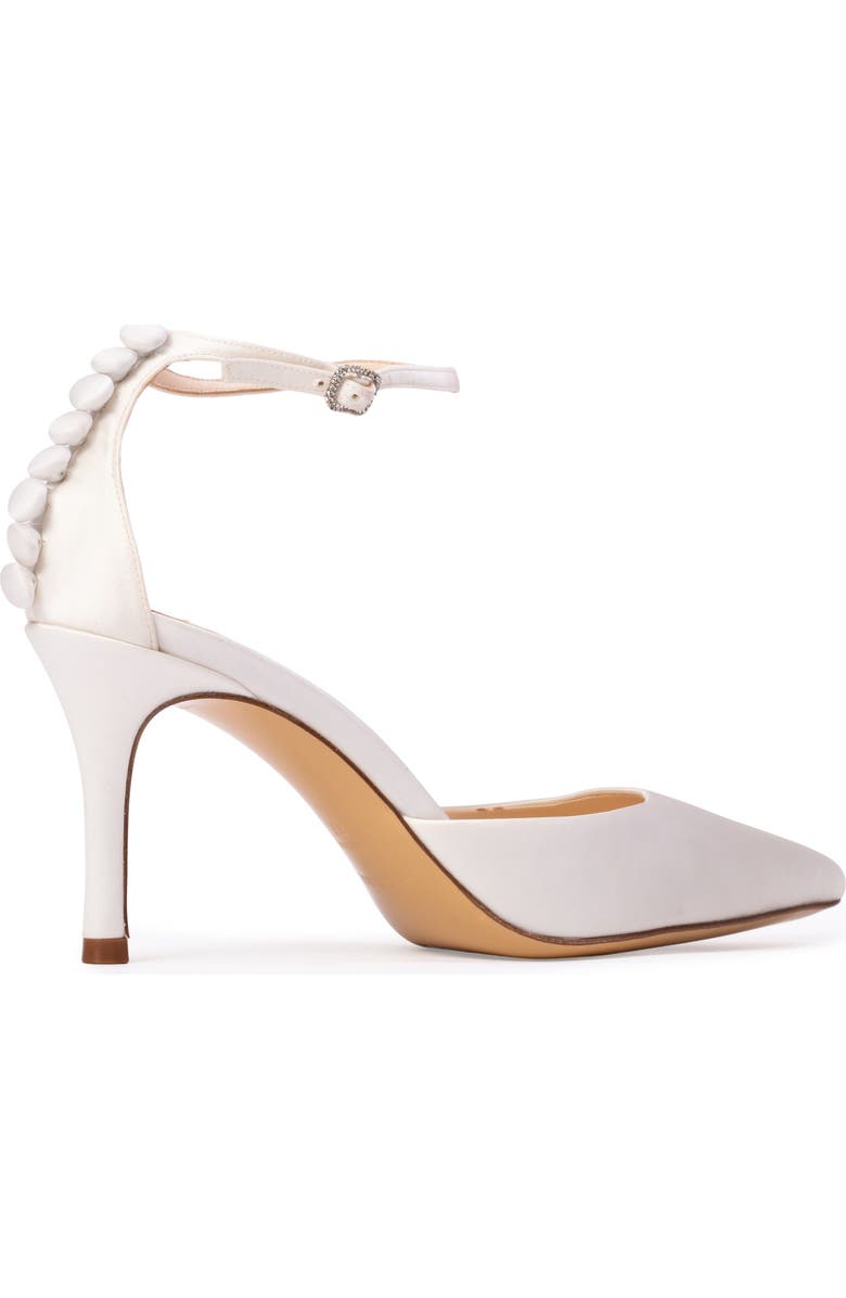 Anne Barge Grace Pump, Alternate, color, White Satin