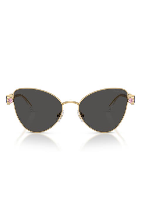 56mm Butterfly Sunglasses