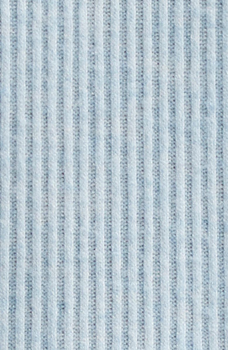 Ramy Brook Jasmin Rib Sleeveless Mock Neck Top, Alternate, color, Dream Blue