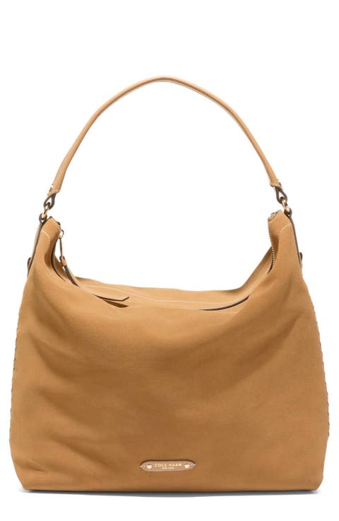 Isabella Leather Hobo Bag