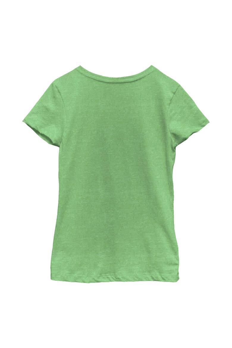 Girl's Pokemon Halloween Pikachu Jack-O'-Lantern  Graphic T-Shirt, Alternate, color, Green Apple