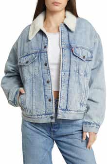 Levi's '90s High Pile Fleece Lined Denim Trucker Jacket