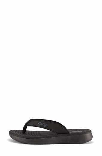 FLOOPI Faux Leather Thong Sandal