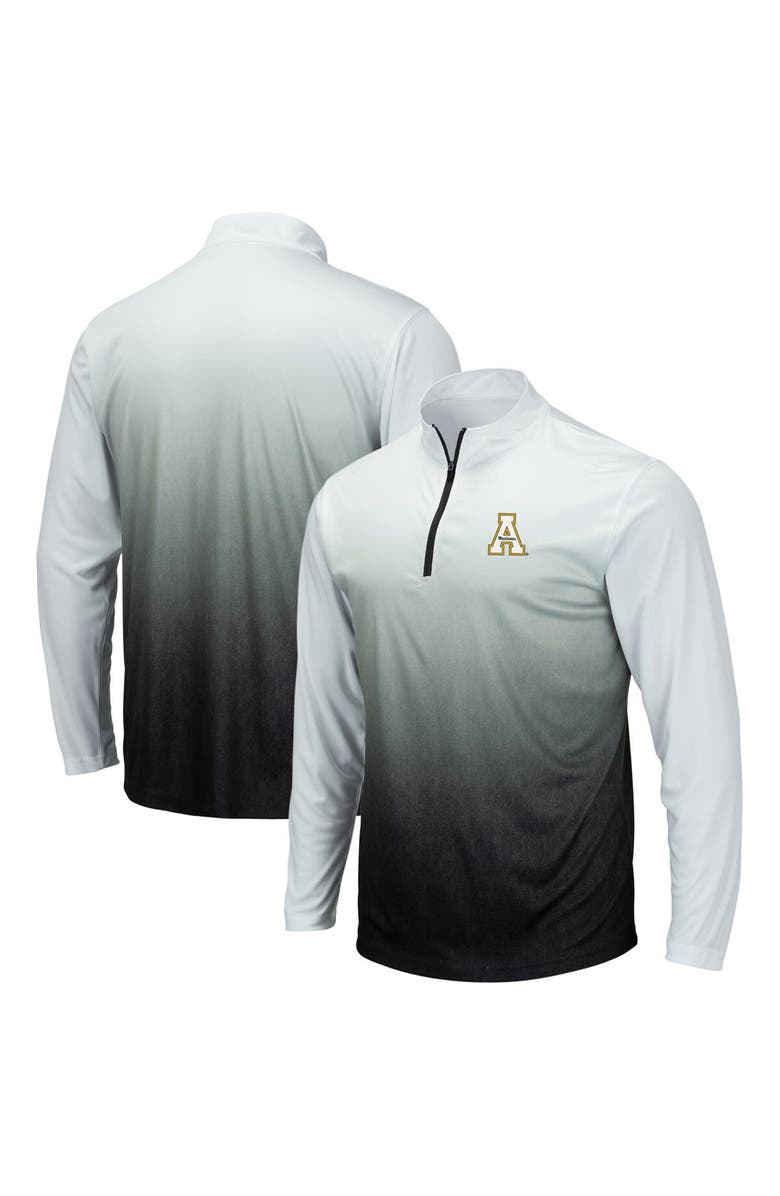 COLOSSEUM Men's Colosseum Gray Appalachian State Mountaineers Magic Team Logo Quarter-Zip Jacket, Main, color, 