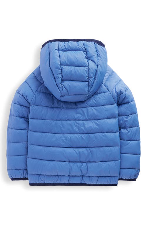 Mini Boden Kids' Pack Away Quilted Jacket In Blue