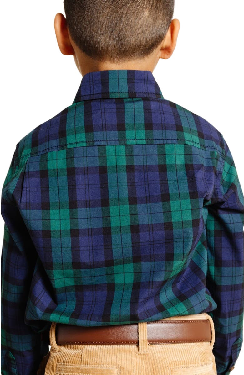 Hope & Henry Boys' Organic Stretch Poplin Shirt, Kids, Alternate, color, 