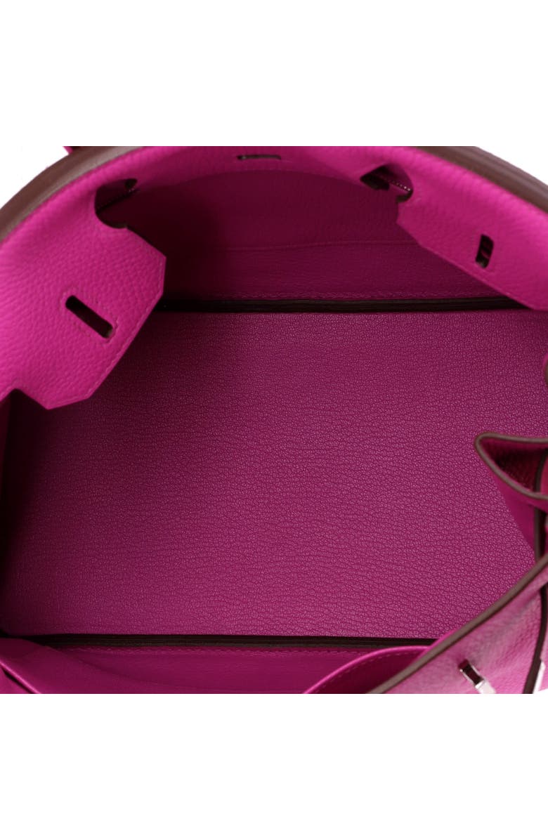 Pre-Owned Hermes Birkin Handbag Pink Clemence with Palladium Hardware 30, Alternate, color, Magnolia