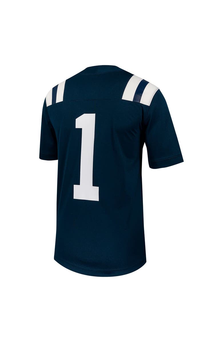 Nike Men's Nike #1 Navy Ole Miss Rebels Untouchable Football Jersey, Alternate, color, Navy