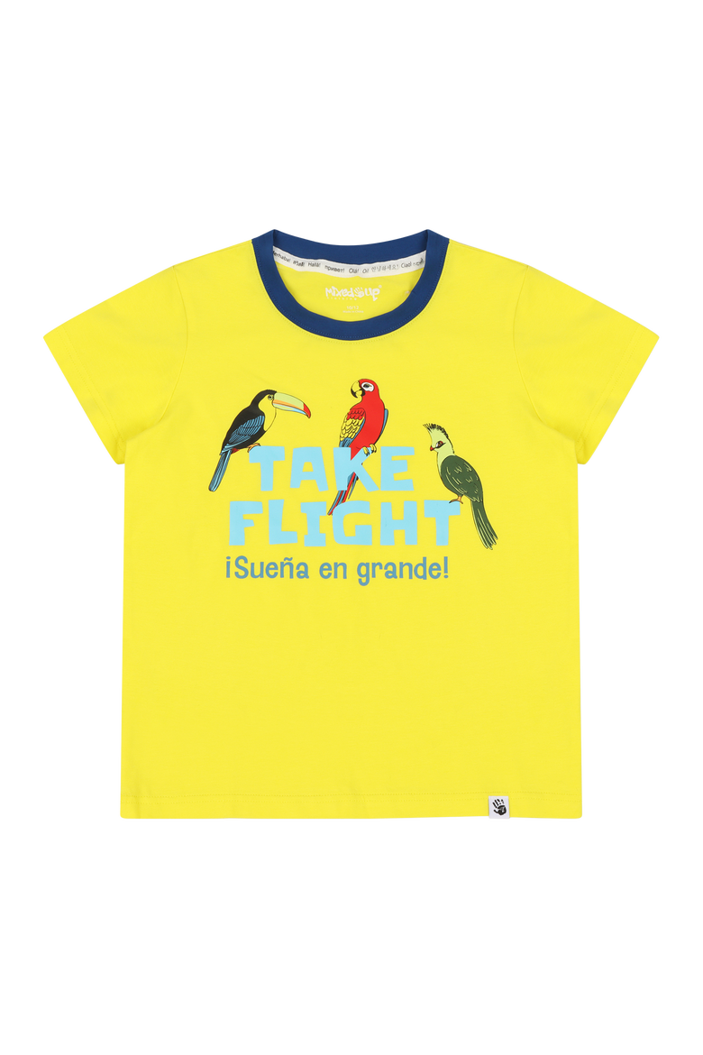 Kids Suave Graphic Short Sleeve T-Shirt, Main, color, Take Flight