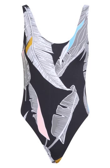 Maaji Claire Reversible One-piece Swimsuit In Black