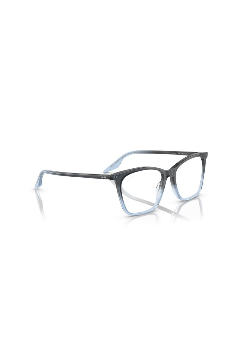 52mm Cat Eye optical glasses, Alternate, color, Blue