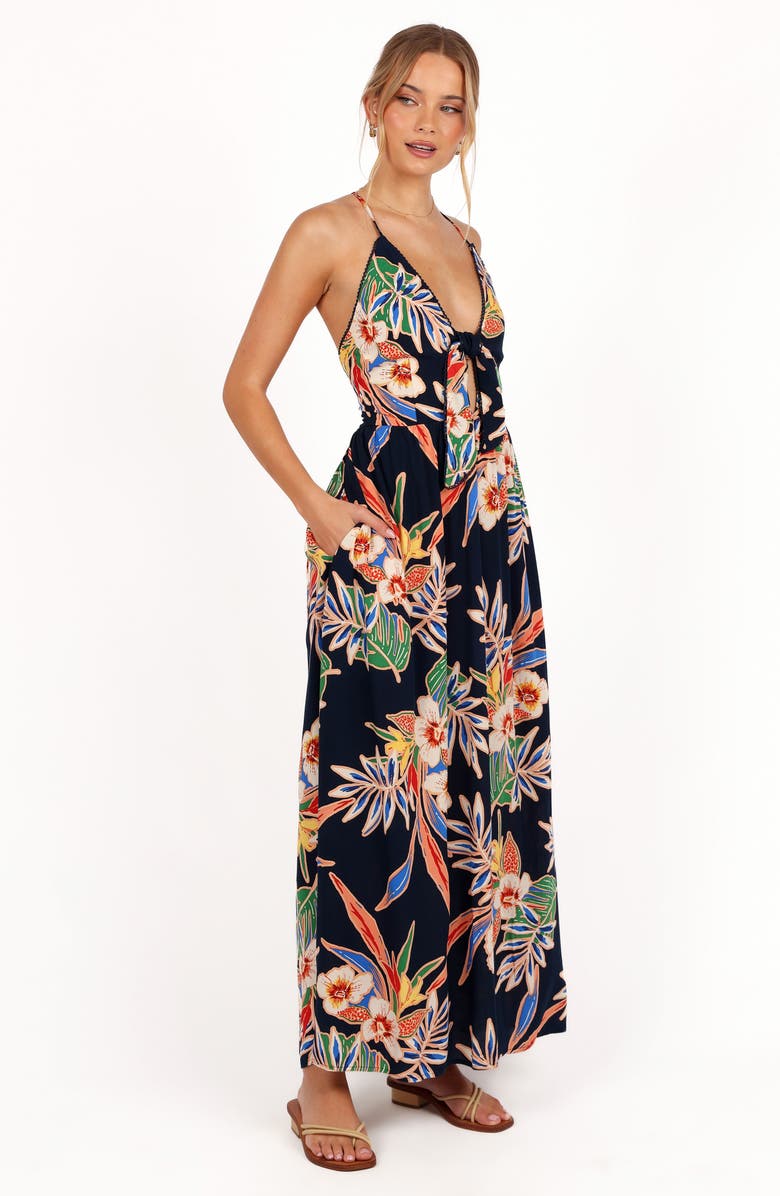 Petal & Pup Jodie Print Sleeveless Maxi Dress, Alternate, color, 
