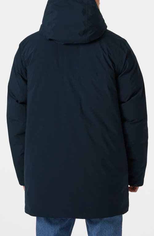 Helly Hansen Urban Pro Helly Tech® 480 Fill Power Down Coat In Blue