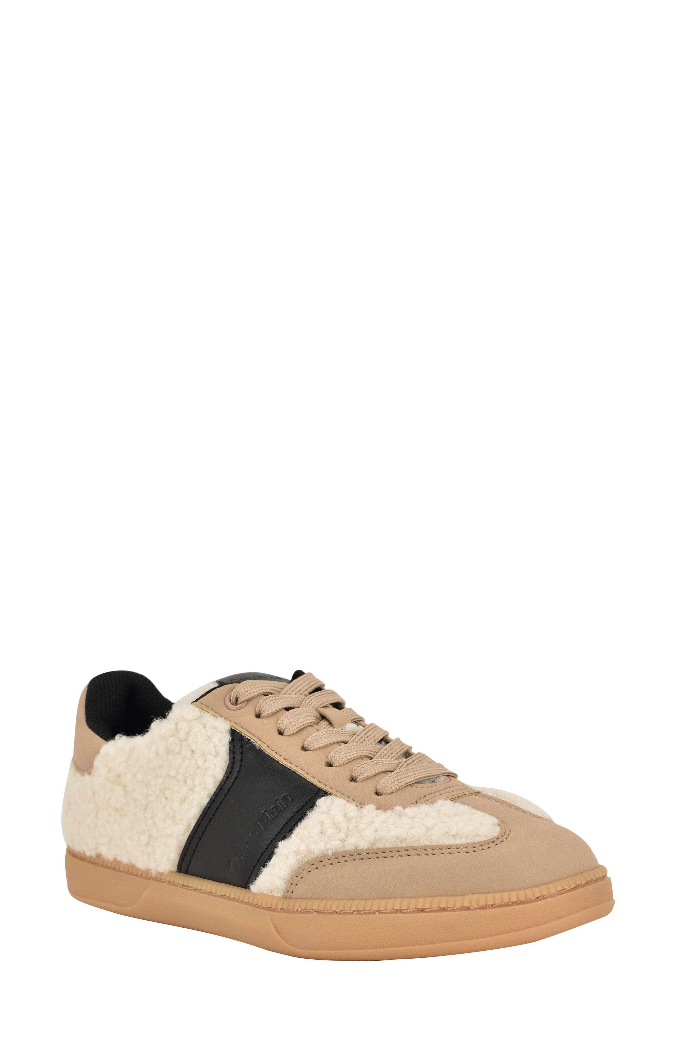 Nhova Sneaker with Faux Fur Trim