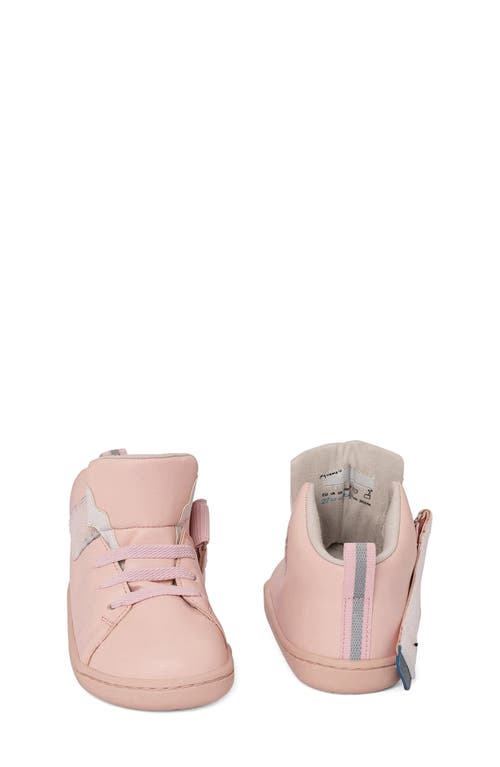 Hopfrög Kids Kids' Smart Walker High Top Sneaker In Pink Light