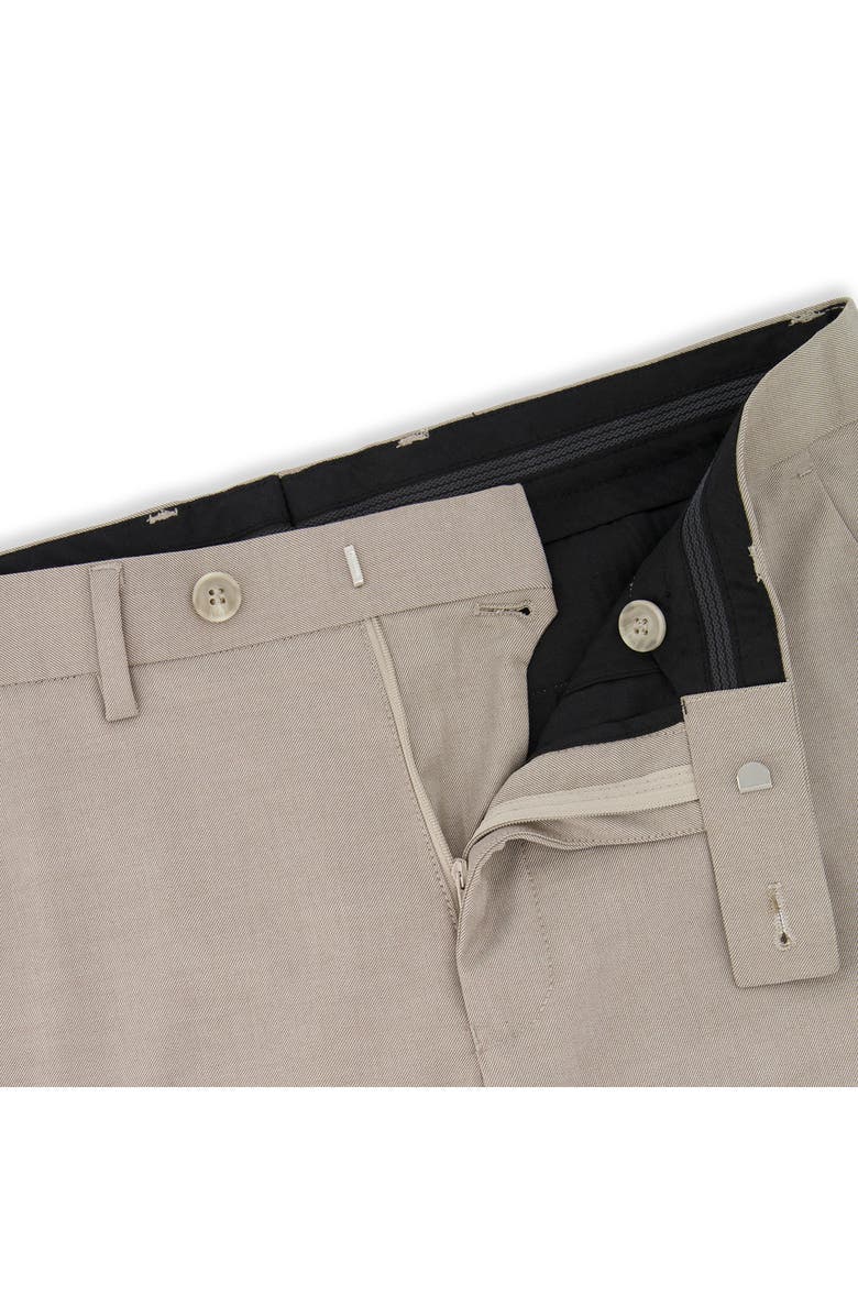 Victor Emmanuel Vince Flat Front Twill Stretch Dress Pants, Alternate, color,