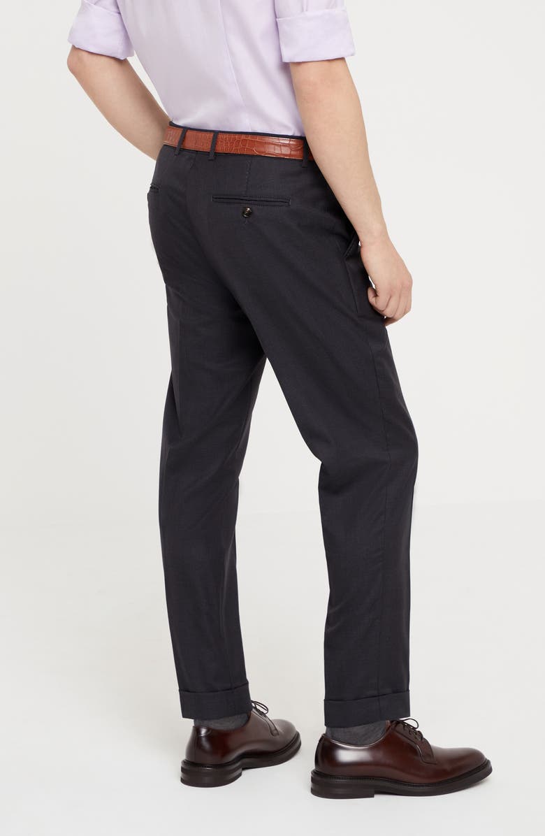 Brunello Cucinelli Houndstooth trousers, Alternate, color, 