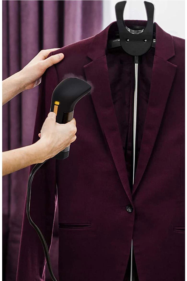 Handheld Travel Steamer, Alternate, color, BLACK