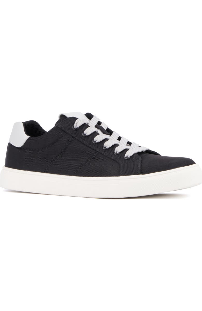 NEW YORK AND COMPANY Brad Low Top Sneaker, Main, color, Black
