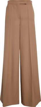 Max Mara Ninfa Virgin Wool Ultra Wide Leg Pants | Nordstrom