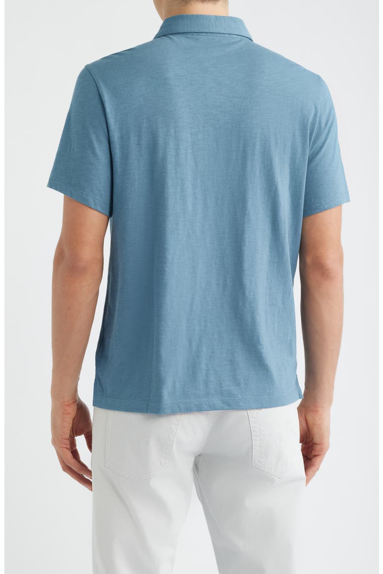 Brightwood Slub Cotton Polo, Alternate, color, OCEAN VIEW