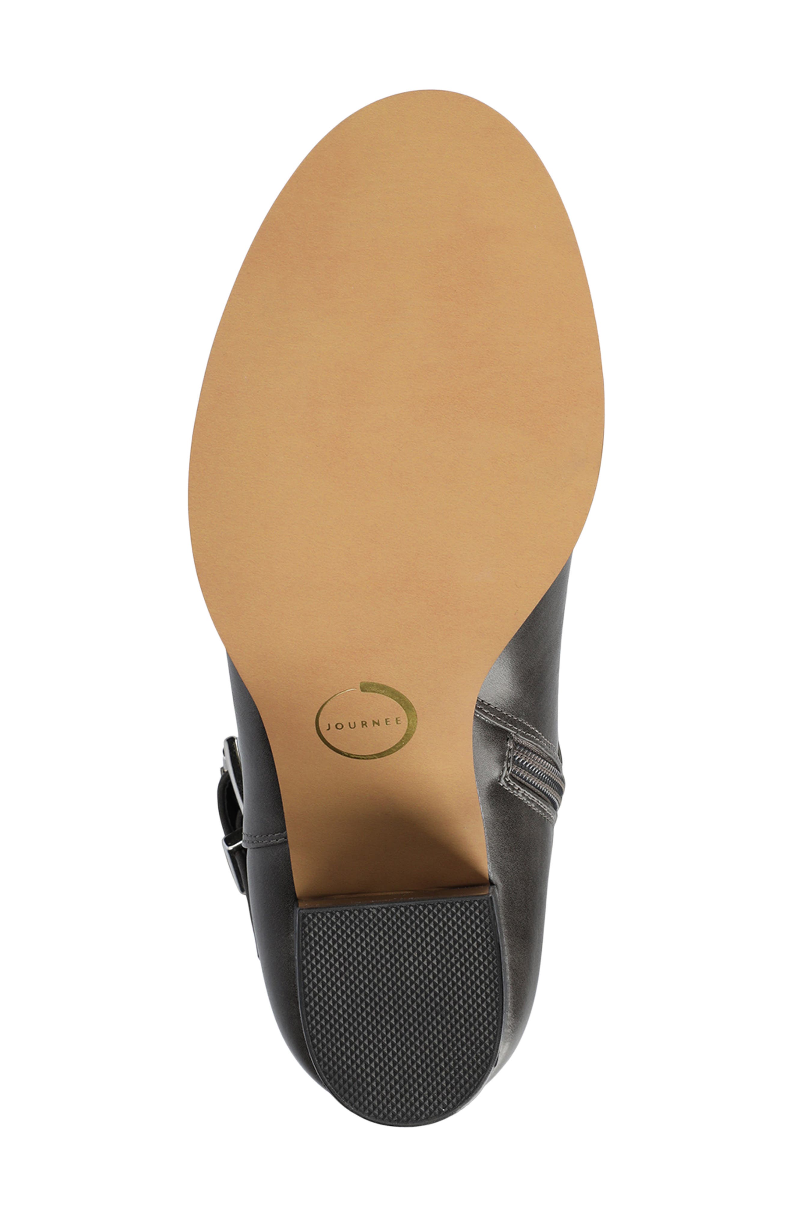 Avalonn Block Heel Boot, Alternate, color, CHARCOAL