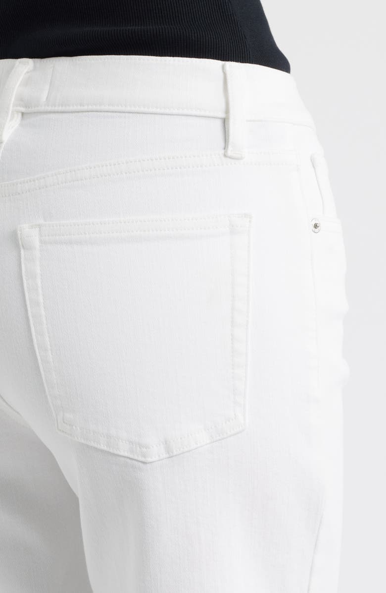 FRAME The Mellow Ankle Straight Leg Jeans, Alternate, color, White