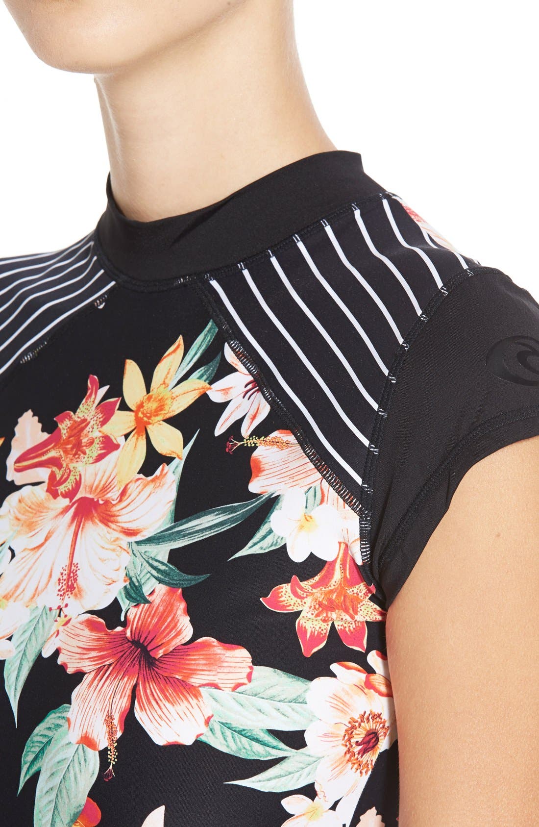 Rip Curl 'Tropic Wind' Mixed Print Rashguard (Women) | Nordstrom
