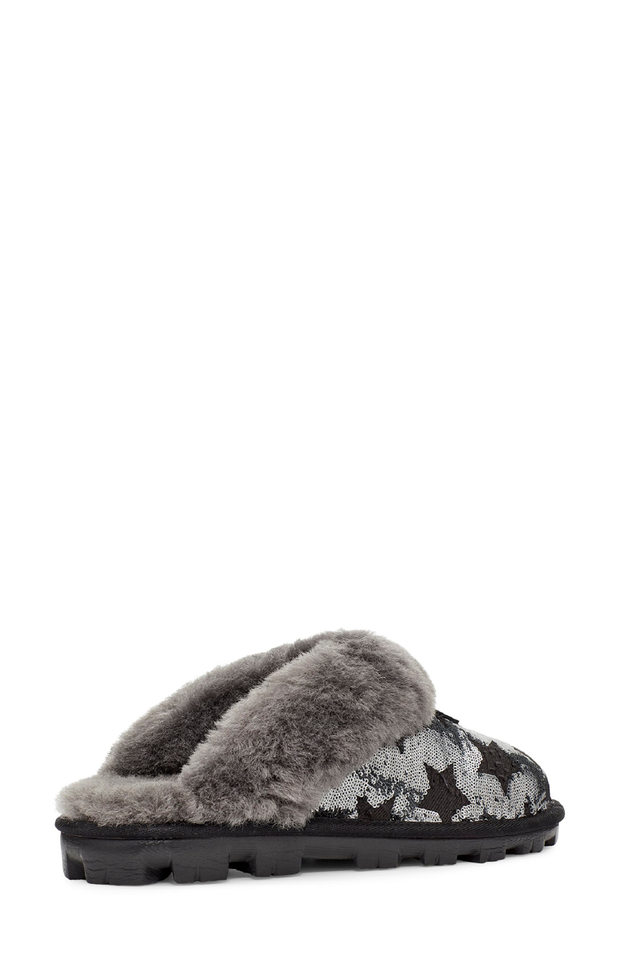UGG<sup>®</sup> Sequin Stars Genuine Shearling Slipper, Alternate, color, 