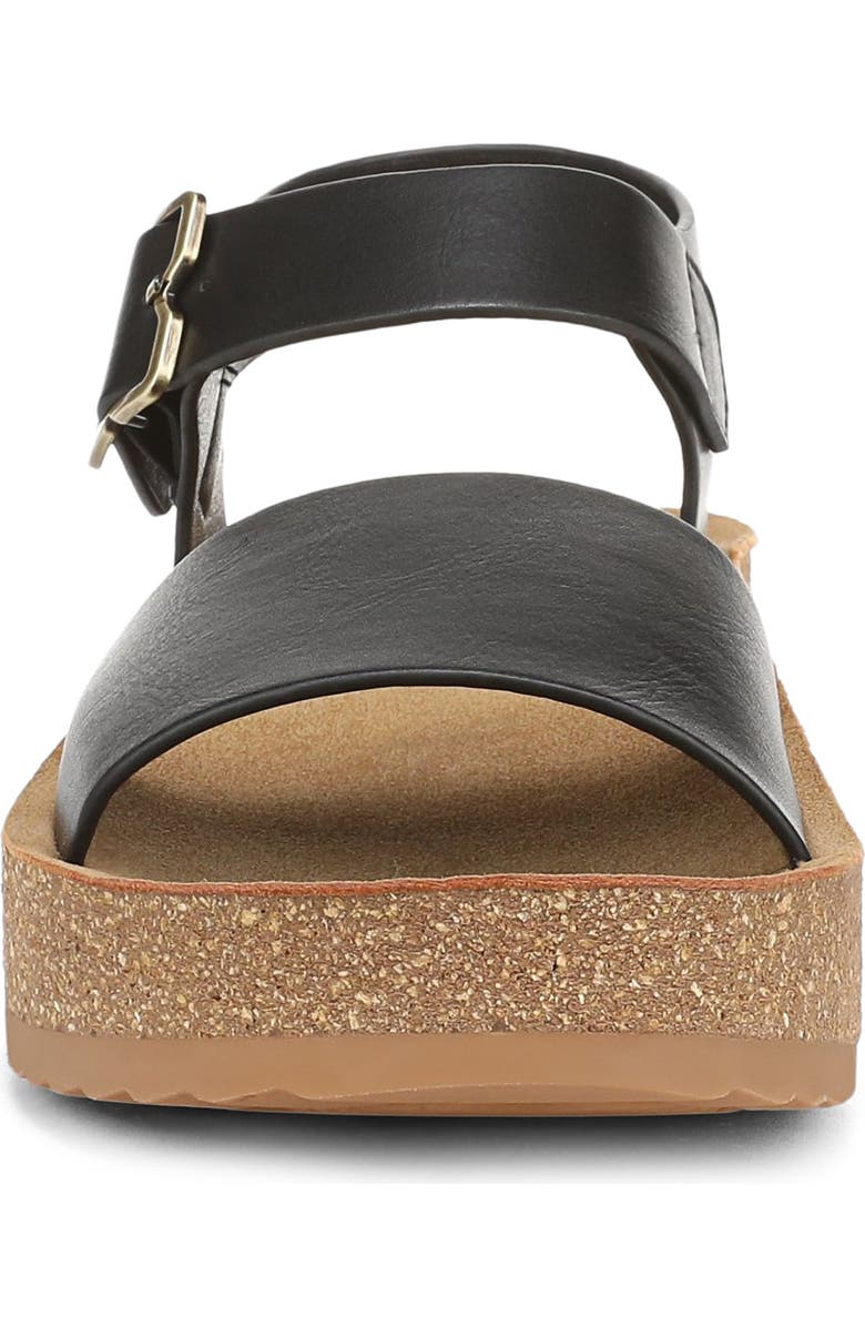 Dr. Scholl's Happy Lucky Wedge Platform Sandal, Alternate, color, Black