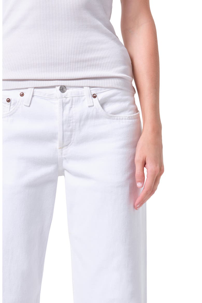 Low Rise Loose Fit Jeans, Alternate, color, MARSHMALLOW CLOUD