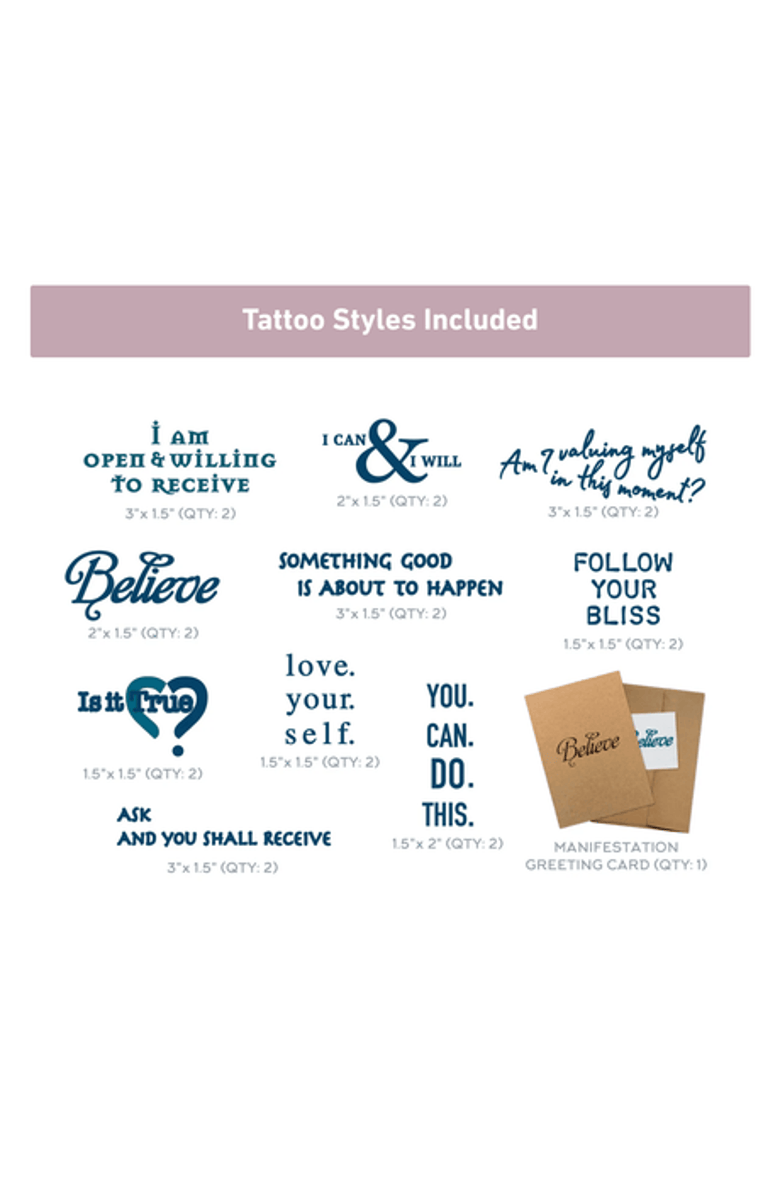 Conscious Ink Abundance Conscious Ink Starter Kit, Alternate, color, White