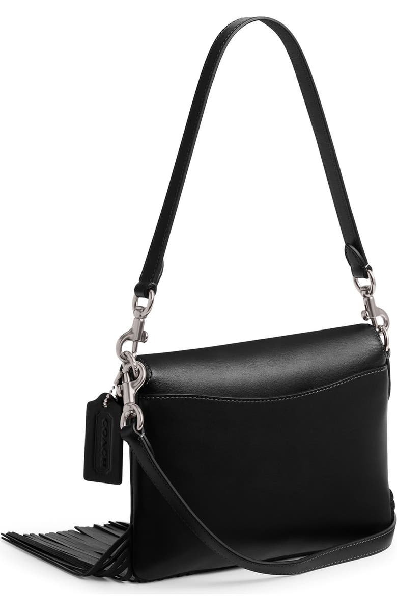 COACH 1964 Glovetanned Leather Fringe Shoulder Bag, Alternate, color,