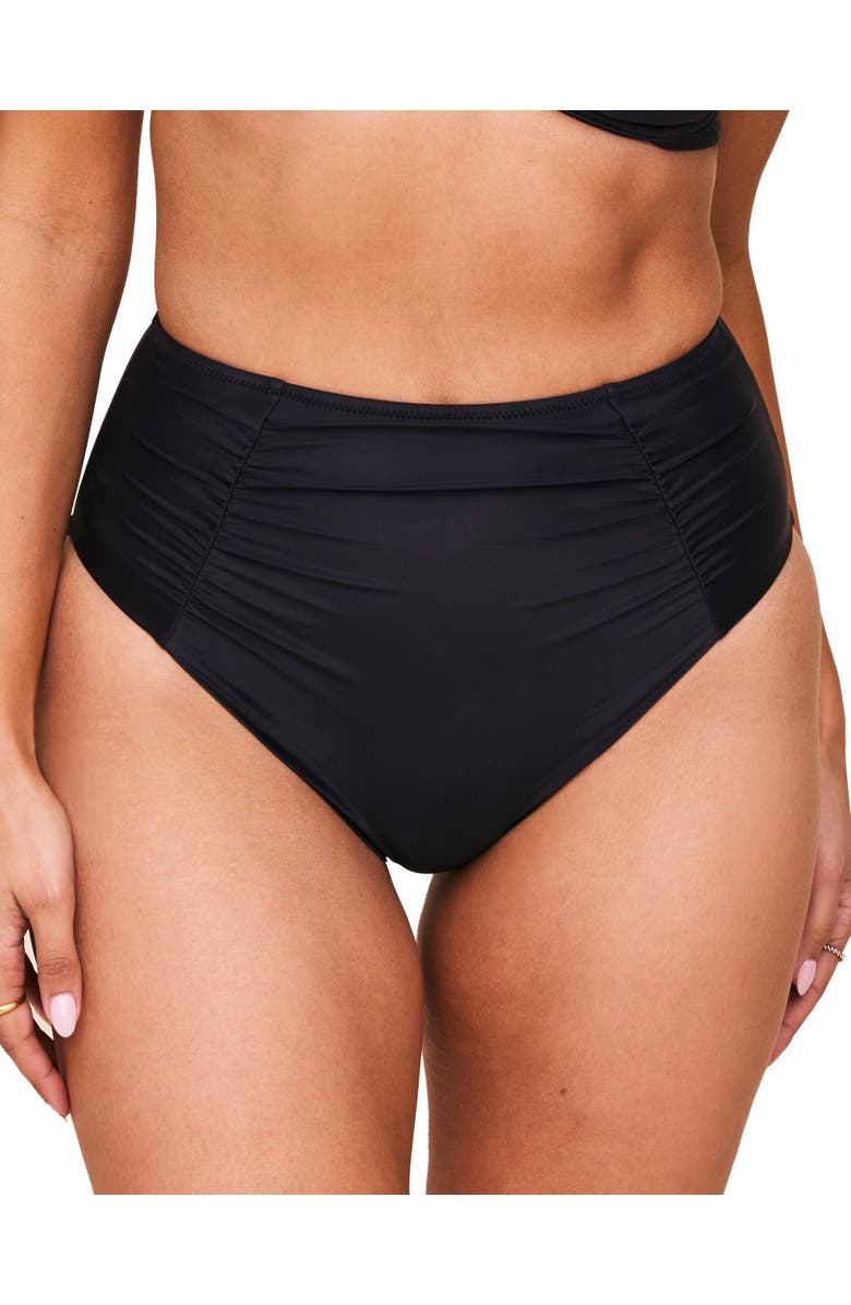 Adore Me Pilar Swimwear High Waist Bikini Bottom, Main, color, 