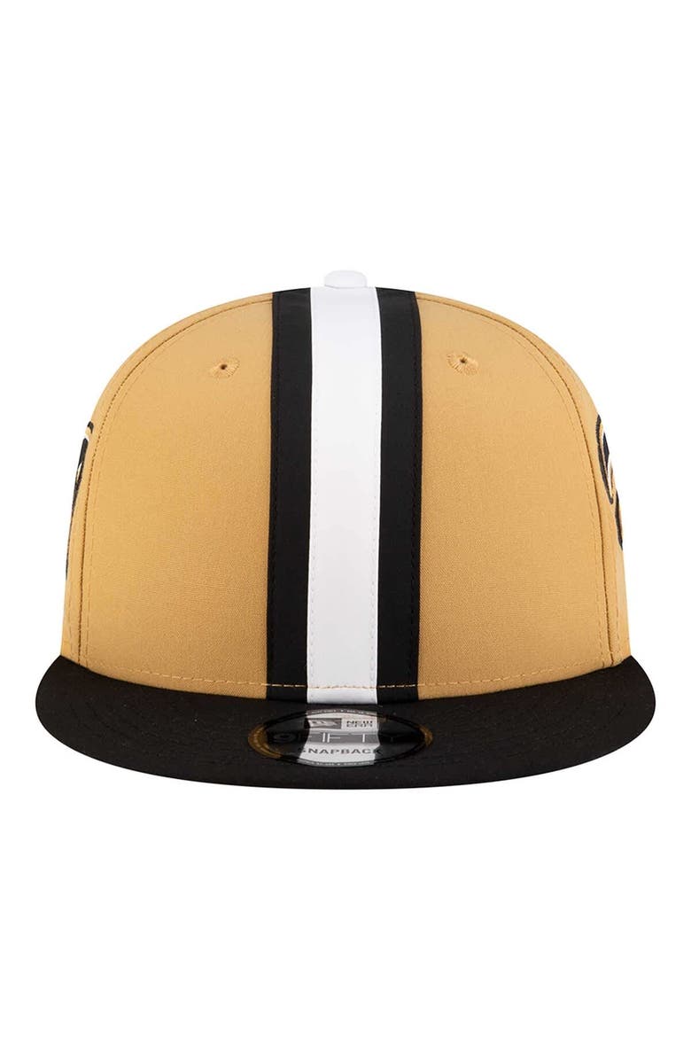New Era Men's New Era Gold New Orleans Saints Helmet 9FIFTY Snapback Hat, Alternate, color, Gold
