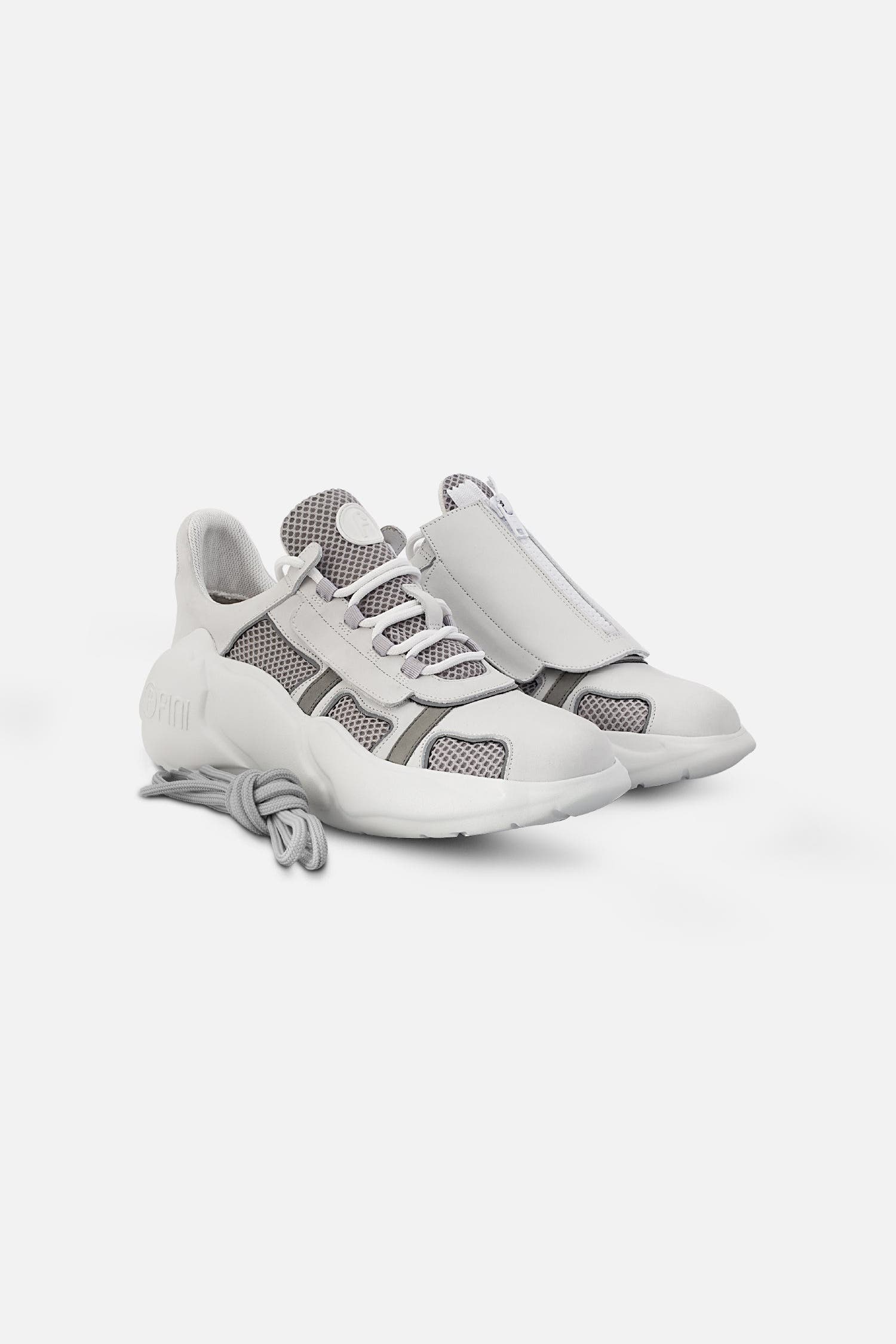 Fini Desiderata V2 White Mocha Sneaker  - Unisex, Alternate, color, White