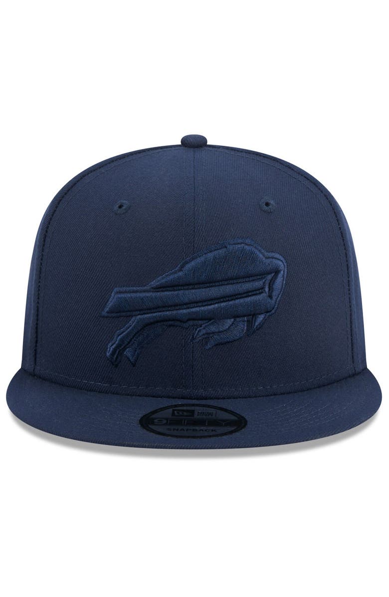 New Era Men's New Era Navy Buffalo Bills Color Pack 9FIFTY Snapback Hat, Alternate, color,