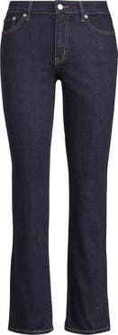 Lauren Ralph Lauren Mid Rise Straight Jeans