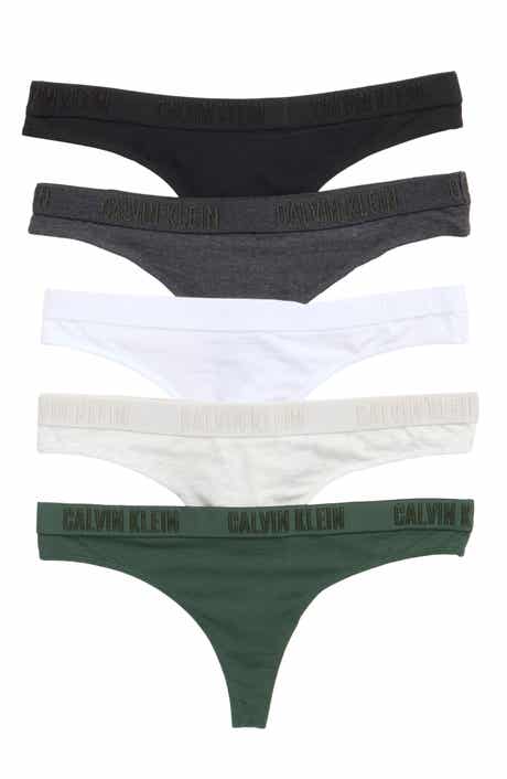Monochrome 5-Pack Thongs