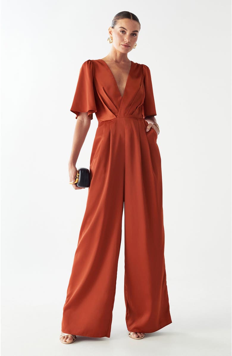 WILLA Omaha Jumpsuit, Alternate, color, Copper
