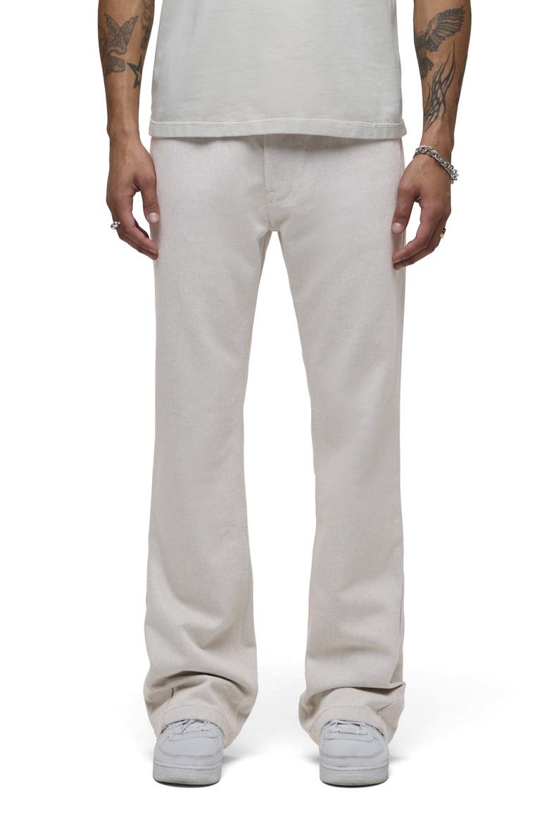 Walker Kick Flare Jeans, Main, color, WHITE OAK