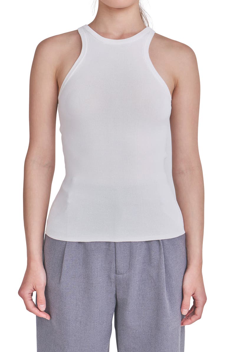 Endless Rose Basic Tank Top, Alternate, color, White