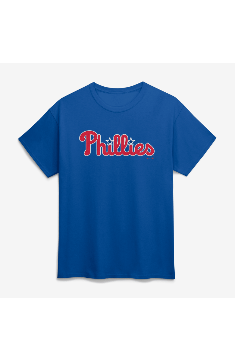 Logo Athletic Men's Logo Athletic Royal Philadelphia Phillies Wordmark T-Shirt, Main, color, Royal