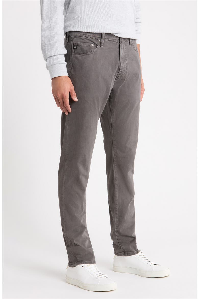 Tellis Stretch Sateen Modern Slim Pants, Alternate, color, SULFUR EVENING SMOKE