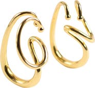 Outofoffice London Ear Cuff Gold Earring