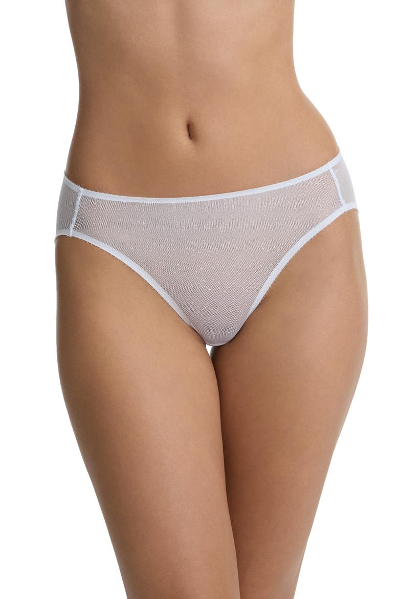 Jolie Sheer Lace French Cut Brief 3-Pack, Alternate, color, Black/White/Nylon