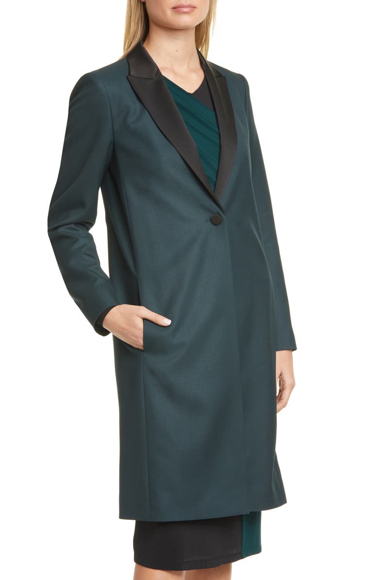 BOSS Cathall Tuxedo Coat, Alternate, color,