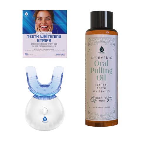 Advanced Teeth Whitening & Ayurvedic Oral Care Bundle