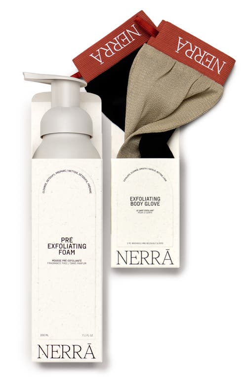 Nerra Exfoliating Body Duo Set In No Color
