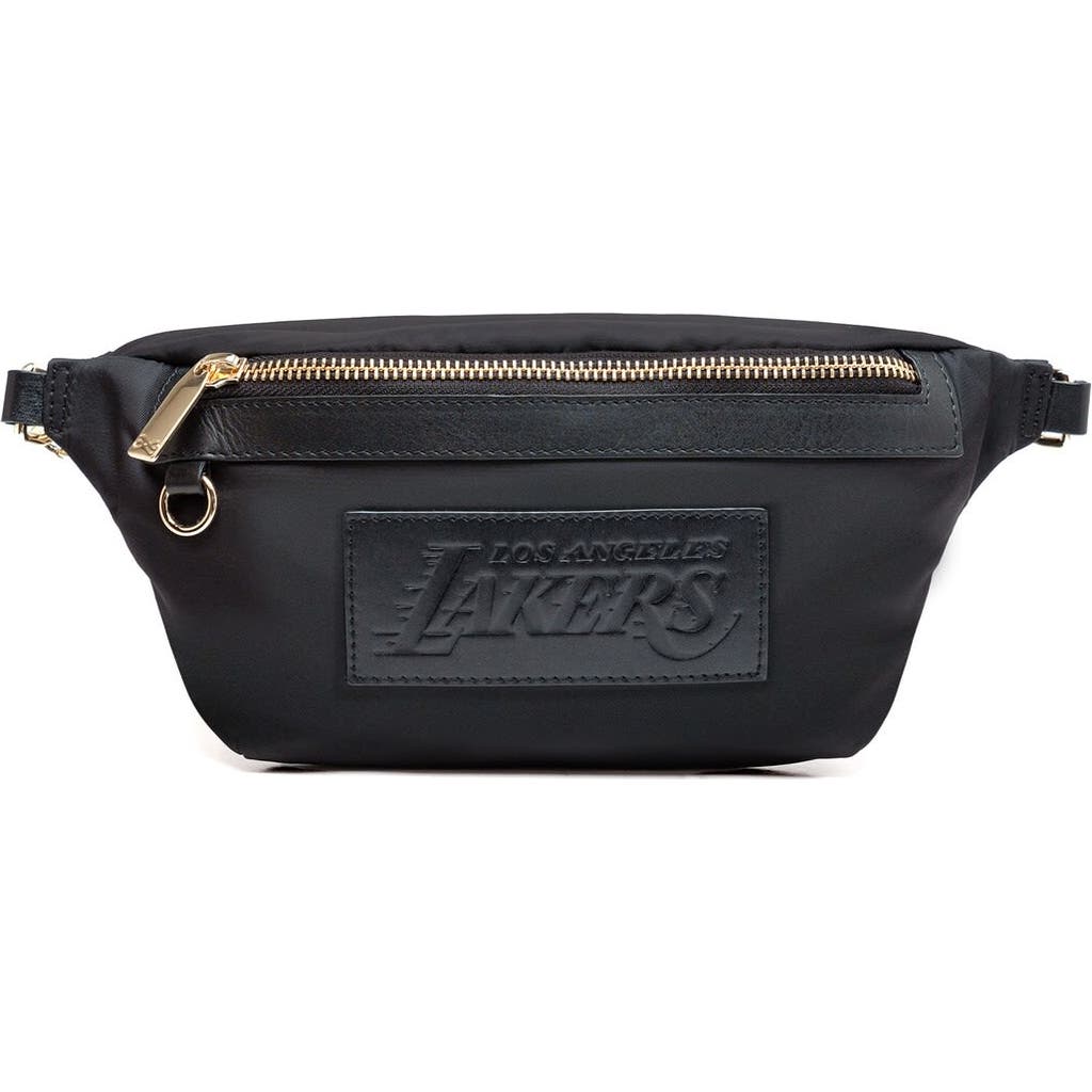 Lusso Los Angeles Lakers Regan Fanny Pack in Black at Nordstrom